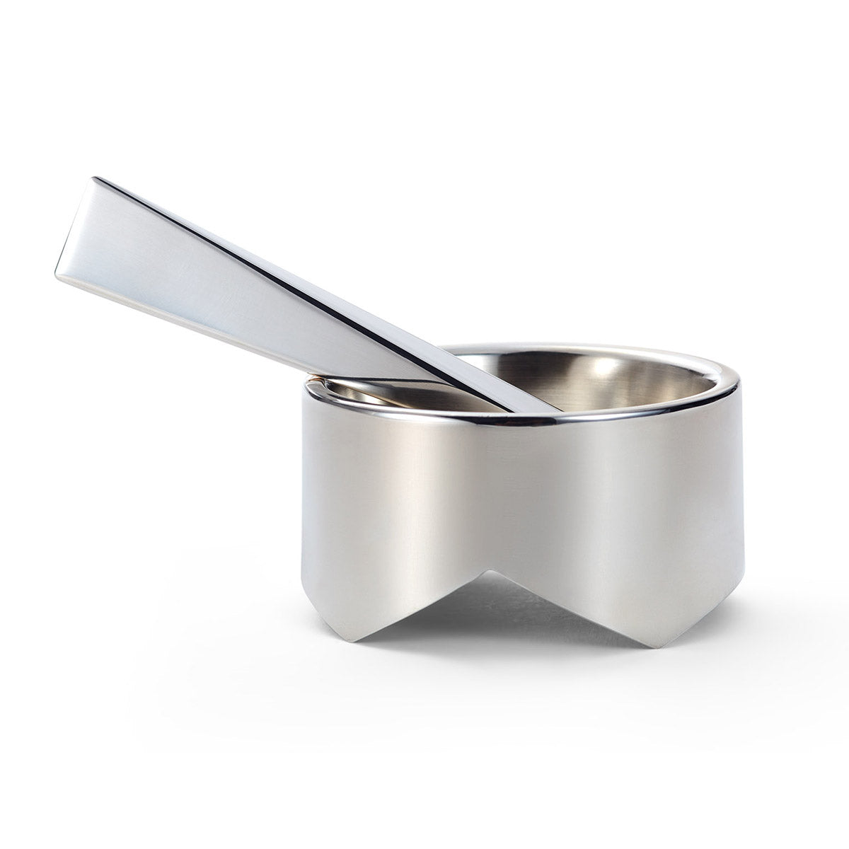 Apples & Honey Sterling Silver Tray Bowl for Honey With Spatula - Contemporary and Modern Judaica Design For the Jewish Holiday  Rosh Hashana by Emil Shenfeld - Jerusalem, Israel